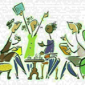 Illustration Café des lecteurs