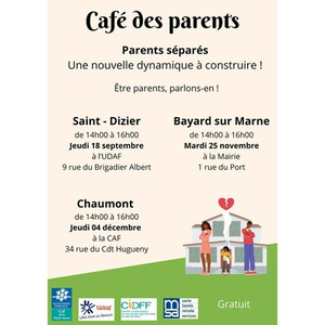 Illustration Café des parents – Être parents après une séparation