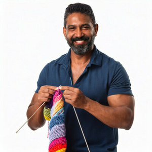 Illustration Café tricot