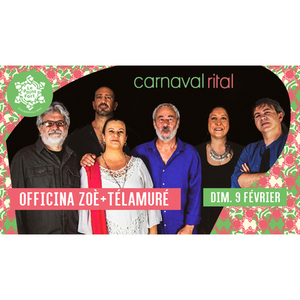 Illustration Carnaval Rital : Officina Zoè + Télamuré • Le Point Fort d'Aubervilliers