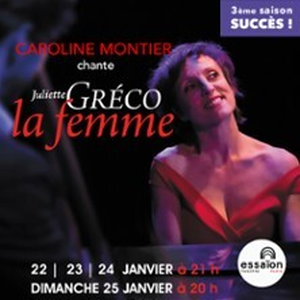 Illustration Caroline Montier Chante Juliette Gréco - "La Femme"