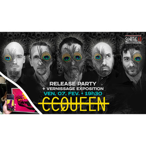 Illustration CC QUEEN -> Release Party + Vernissage exposition