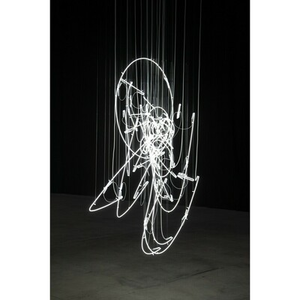 Illustration Cerith Wyn Evans. lueurs empruntées à METZ