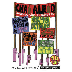 Illustration Chai Alriq - Le salon de vins au naturel