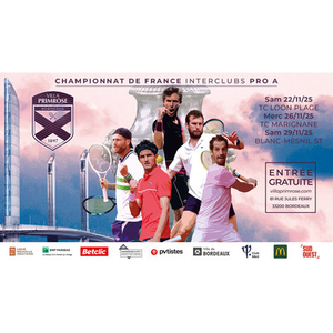 Illustration Championnat de France de Tennis Interclubs Messieurs PRO A 2026