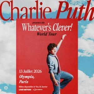 Illustration Charlie Puth - Whatever's Clever! Tour