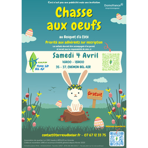 Illustration Chasse aux Œufs du Quartier Terre Sud - Bel Air