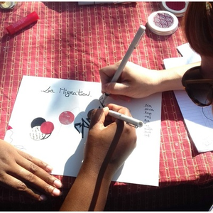 Illustration Chemin de mots : atelier d'écriture