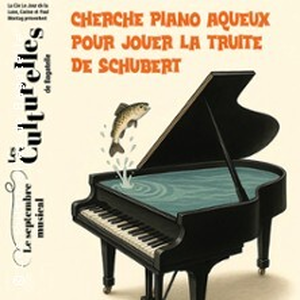 Illustration Cherche Piano Aqueux pour Jouer La Truite de Schubert