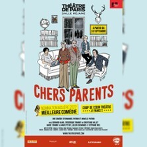 Illustration Chers Parents - Théâtre de Paris, Paris