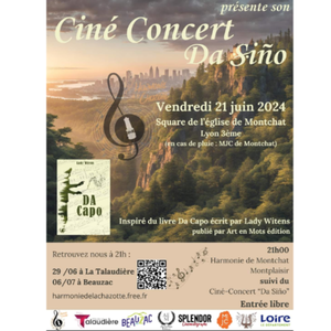 Affiche ciné concert Da Sino