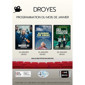 Illustration Cinéma itinérant à Droyes (salle des fêtes)