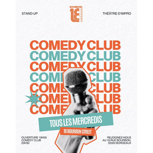 Illustration Comedy Club au 18 Bourbon Street