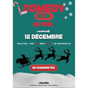 Illustration Comedy Club de Noël
