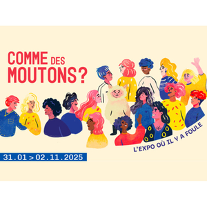 Illustration Comme des moutons ? L'expo où il y a foule