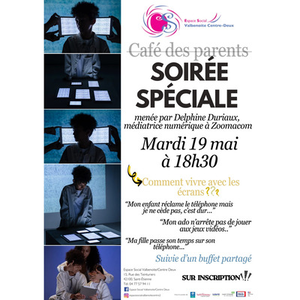 Illustration Comment vivre avec les écrans - Soirée spéciale Café des Parents