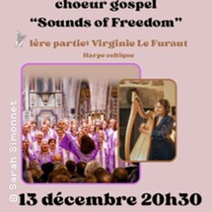 Illustration Concert Caritatif Choeur Gospel - Cecile A & Sounds of Freedom