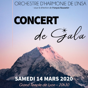 Concert de Gala de l'Harmonie de l'INSA