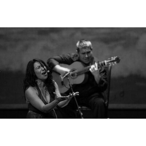 Illustration Concert Flamenco de Autor, par le guitariste Paco Javier Jimeno et la cantaora Ana Fargas