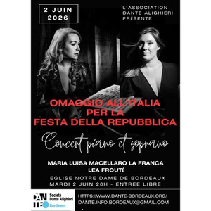 Illustration Concert Piano et Soprano - Omaggio à l'italia