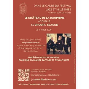 Illustration Concert Season au Château de La Dauphine