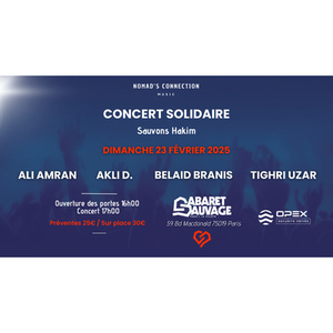 Illustration Concert Solidaire : Sauvons Hakim !