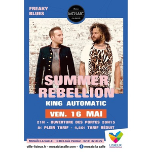 Illustration CONCERT - SUMMER REBELLION + KING AUTOMATIC