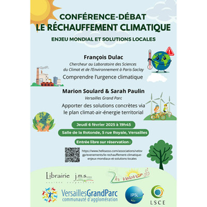 Illustration Conférence-débat : Le réchauffement climatique