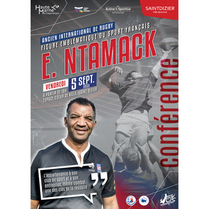 Illustration Conférence d’Émile Ntamack : sport collectif et performance en entreprise
