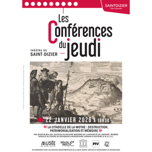 Illustration Conférence du Jeudi : la citadelle de la Mothe, destruction, patrimonialisation et mémoire.