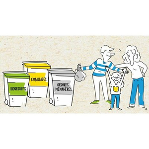 Illustration Conférence : le tri et la réduction des déchets