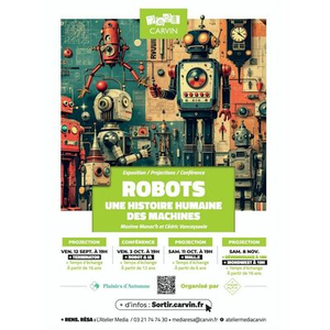Illustration Conférence "Robots & IA"