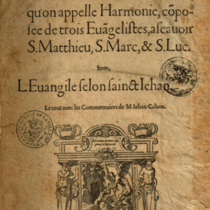 Illustration Connaître et faire connaître la vie de Jésus au temps de Montaigne : paraphrases, concordes et harmonies évangéliques