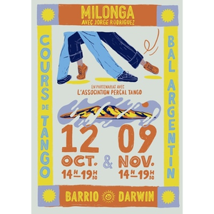 Illustration Cours de tango suivi d’une MILONGA (Bal Argentin)