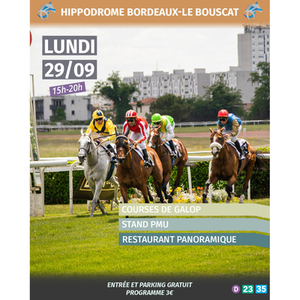 Illustration Courses de galop & ambiance afterwork à l'Hippodrome