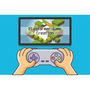 Illustration Création d’un jeu vidéo type
plateforme