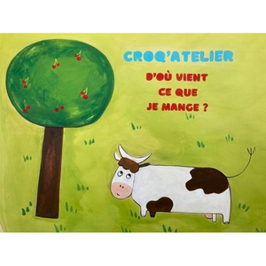 Illustration Croq'Atelier : d'où vient ce que je mange ?