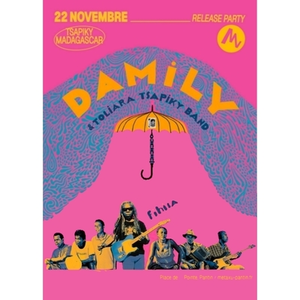Illustration DAMILY & Toliara Tsapiky Band à Pantin (93)