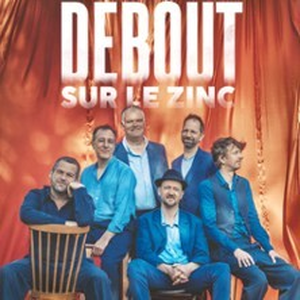 Illustration Debout Sur Le Zinc