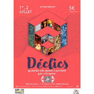 Affiche "Déclics" airt de famille
