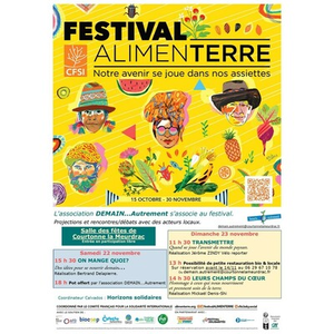 Illustration DEMAIN...Autrement s'associe au festival ALIMENTERRE 2025