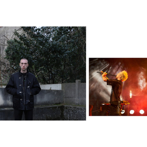 Illustration "Demande à la brûlure", performance de Simon Johannin et Stelios.exe