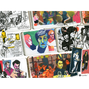 Illustration Dessiner sur le vif, les Urban Sketchers Toulouse