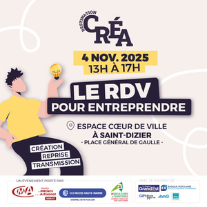 Illustration Destination Créa – Le RDV pour entreprendre à Saint-Dizier