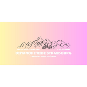 Illustration Dimanche'ride Strasbourg
