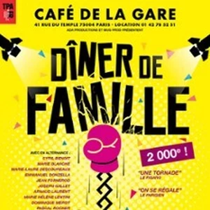 Illustration Dîner De Famille - Café de la Gare, Paris
