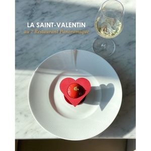 Illustration Dîner de Saint-Valentin au 7 Restaurant Panoramique