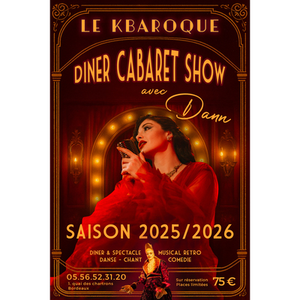 Illustration Diner Spectacle à Bordeaux