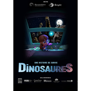 Illustration Dinosaures "Une histoire de Survie"
