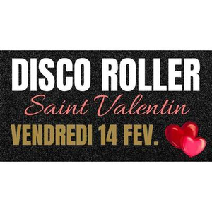 Illustration Disco roller de la Saint Valentin